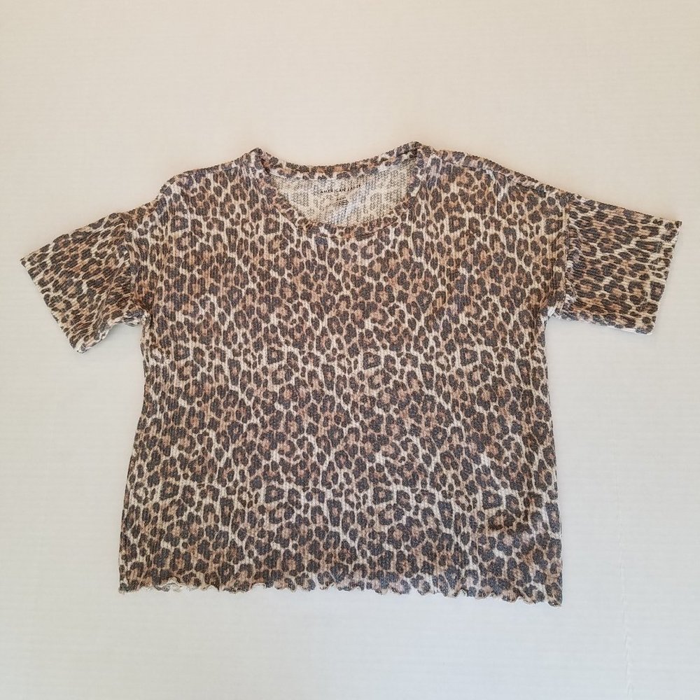 American Eagle Cheetah Top